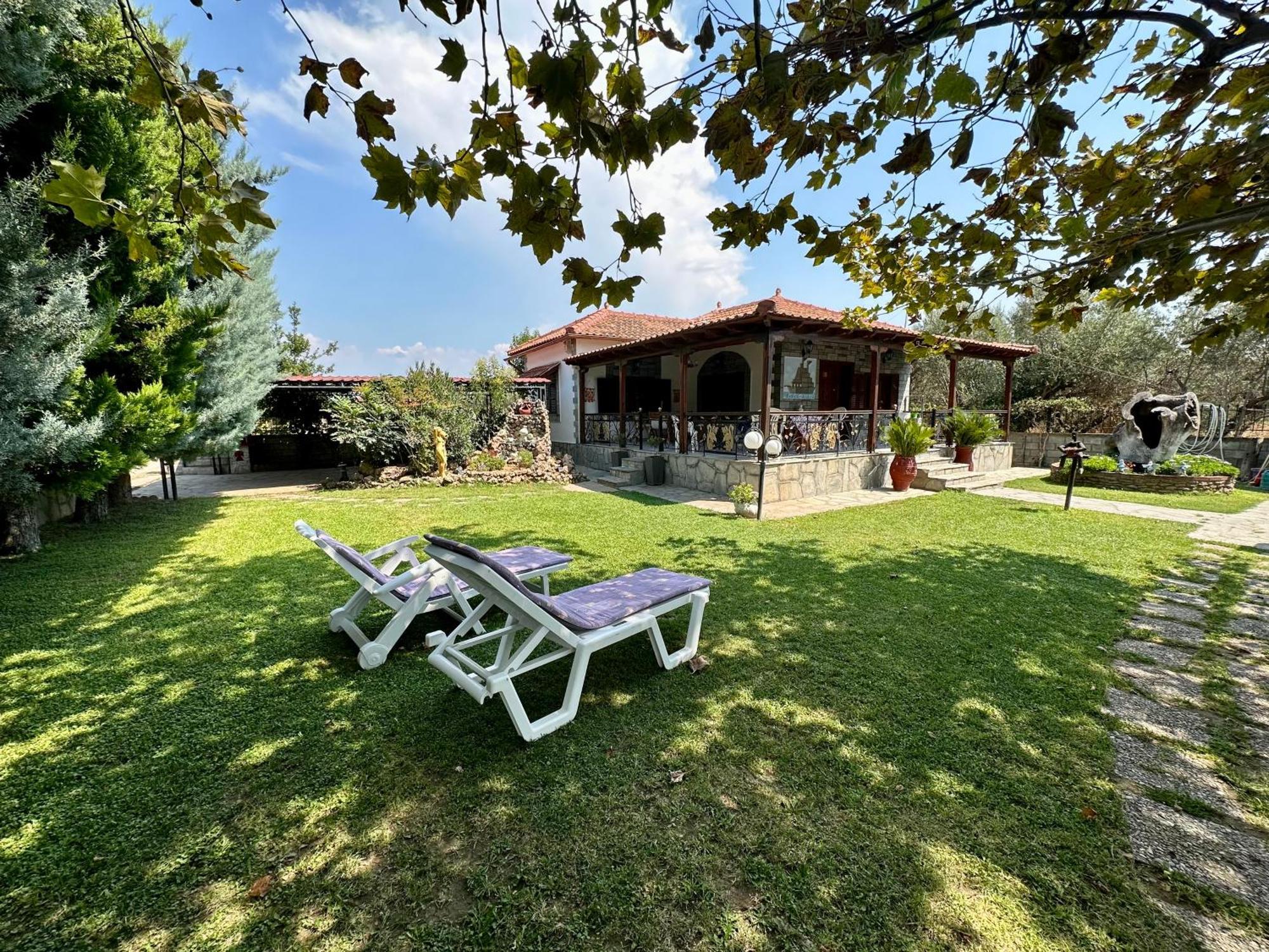 Beachfront Cottage Nea Triglia Exteriér fotografie